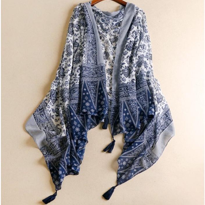 マフラー レディース 大判 花柄 ストール ショール 大判ストール 肩掛け ロングマフラー おしゃれ フリンジ 巻く物 春 夏 Yxf Wj 4 Youdear 通販 Yahoo ショッピング