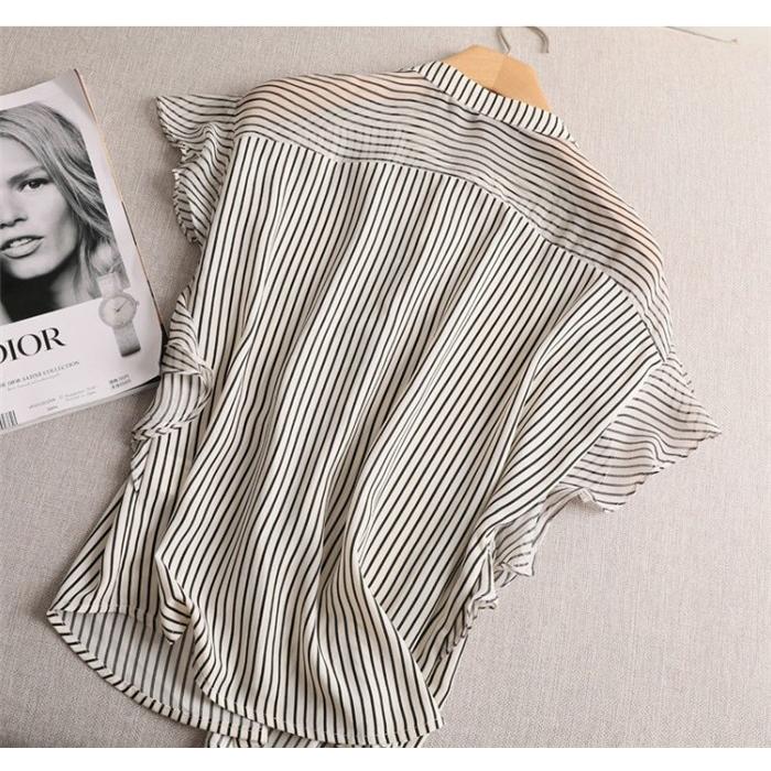 ブラウス レディース 半袖 40代 30代 オフィス 夏 おしゃれ 韓国風