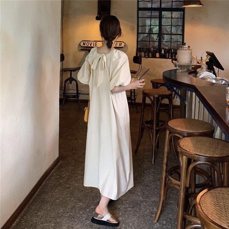 ワンピース レディース 40代 ロングワンピース キレイめ 夏 半袖