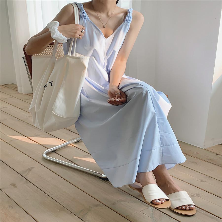 ワンピース レディース 40代 ロングワンピース 春夏 白 ノースリープワンピース Aラインスカート オシャレ 体型カバー ゆった 韓国風 30代 50代 3色 Zp Ch 212 Youdear 通販 Yahoo ショッピング