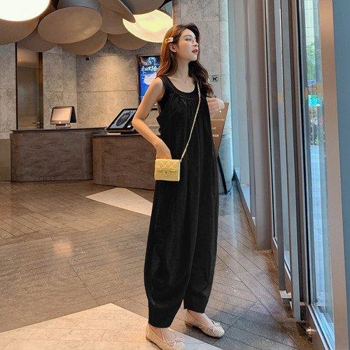 サロペット 40代 コーデ オールインワン レディース 夏 ファッション 夏服 夏物 秋 春 春物 春服装 サロペットパンツ オーバーオール Zp Cj 015 Youdear 通販 Yahoo ショッピング