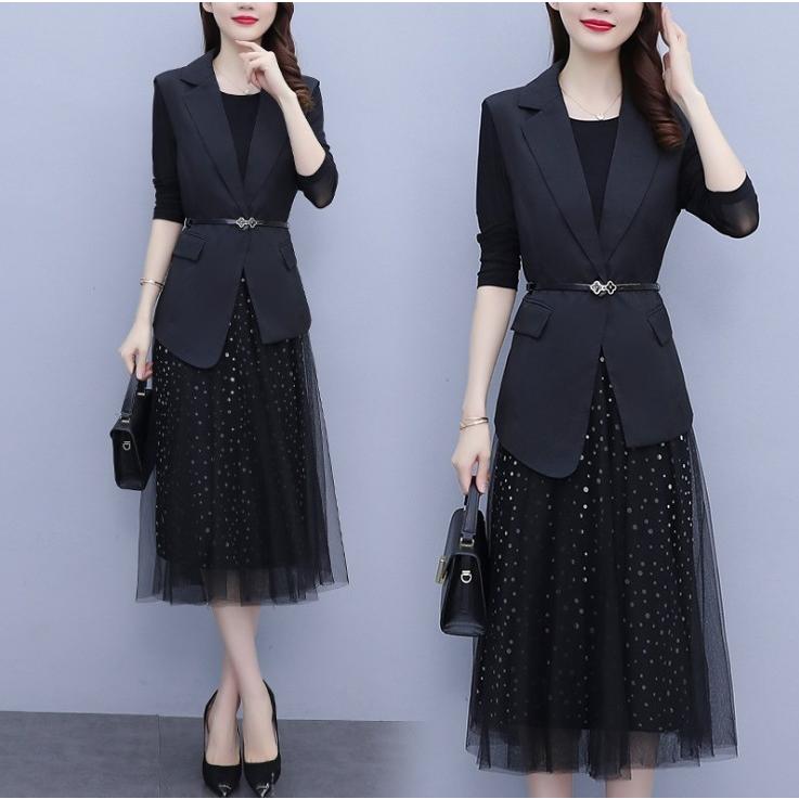 スーツセットアップ レディース スーツ 洗える ワンピースセットアップ セットアップ 大きいサイズ フォーマル 入学式 ママスーツ 七五三