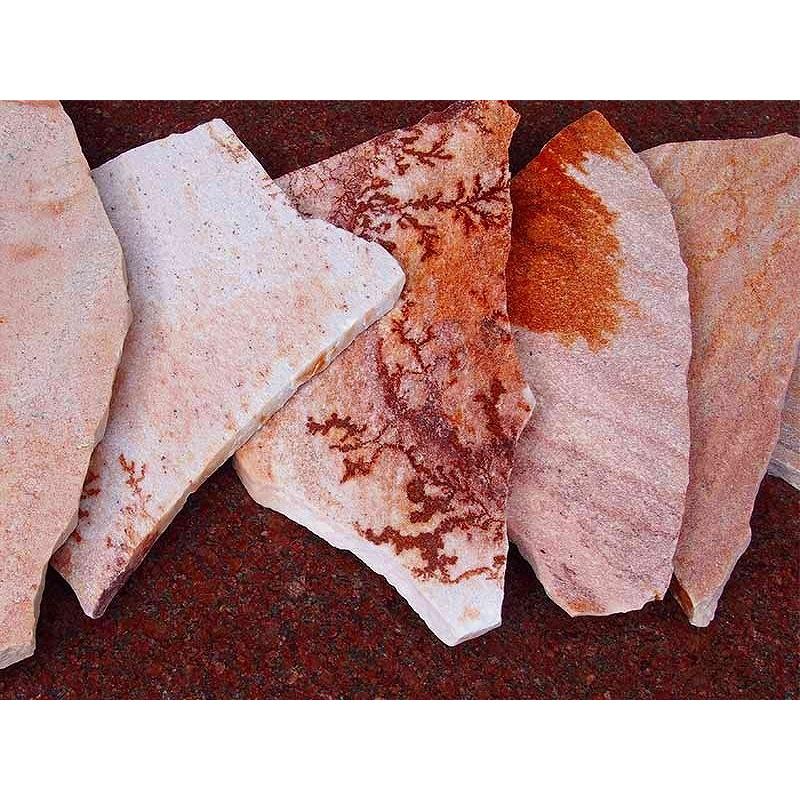 乱形石 張り石 敷石 DIY アプローチ ガーデン エクステリア アルビノ