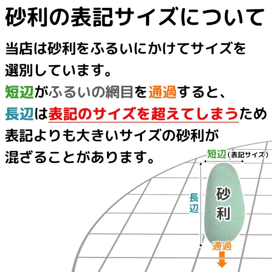 砂利 グレー 園芸 敷砂利 水槽 天然石 大磯砂利 ガーデニング フィリピン 大磯砂利 3分 約9ｍm 1kg｜yougan｜06