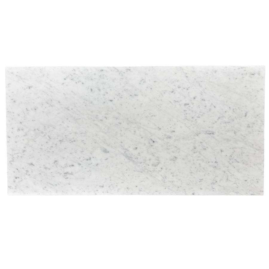 方形石 大理石ビアンコカララ 磨き300x600x10 5枚入り 22kg : E-garden