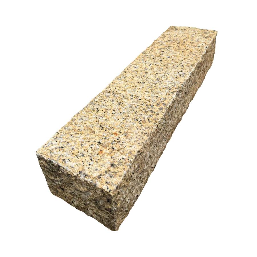 営業所止め 錆御影縁石 花崗岩 12x15x180cm 6面のみ切り90kg 中国産