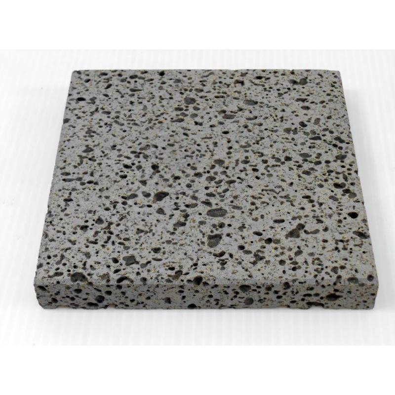 溶岩プレート 30x30x厚み2cm 気泡あり ５枚セット(25kg)の画像
