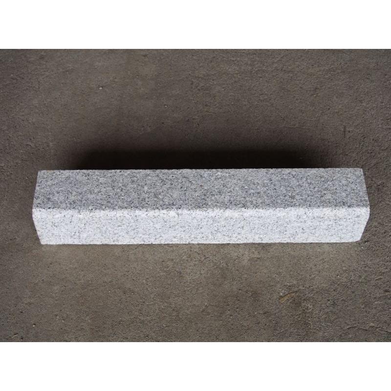 車止め 白御影石 接着剤不要 100x100x600mm 16kg 1本 : E-garden 