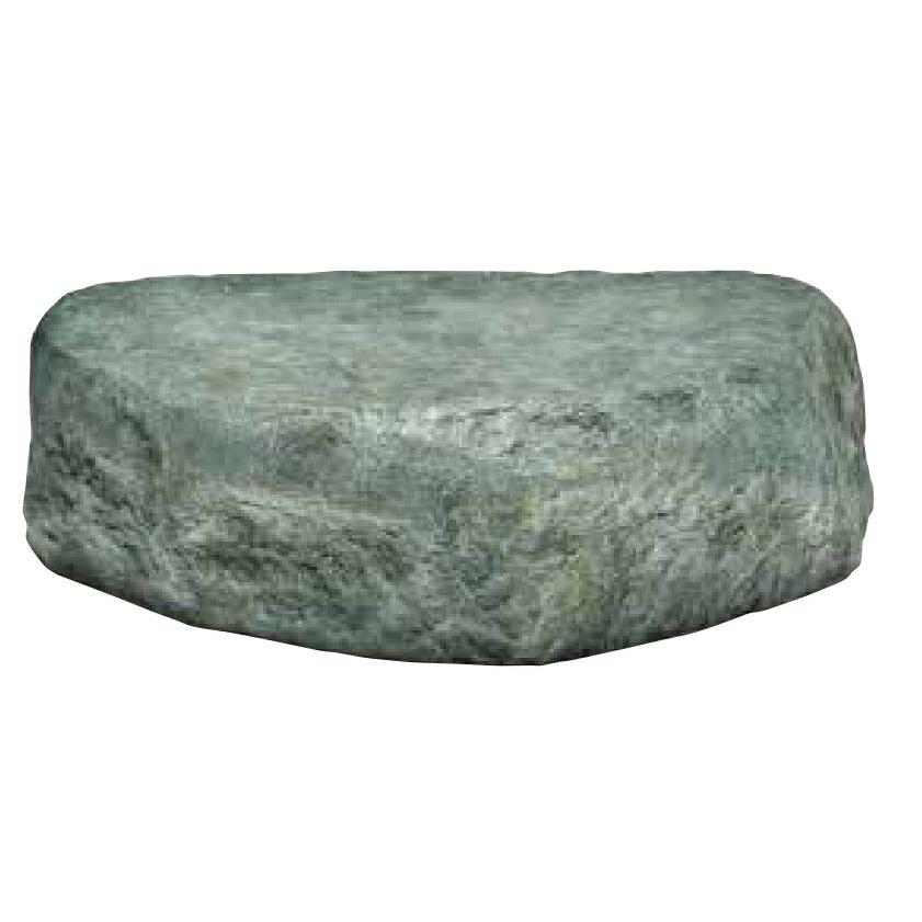 石の名前不明 擬石 沓脱 W1050xD650xH310mm 約13.4kg FRP 軽い石 人造石 : E-garden