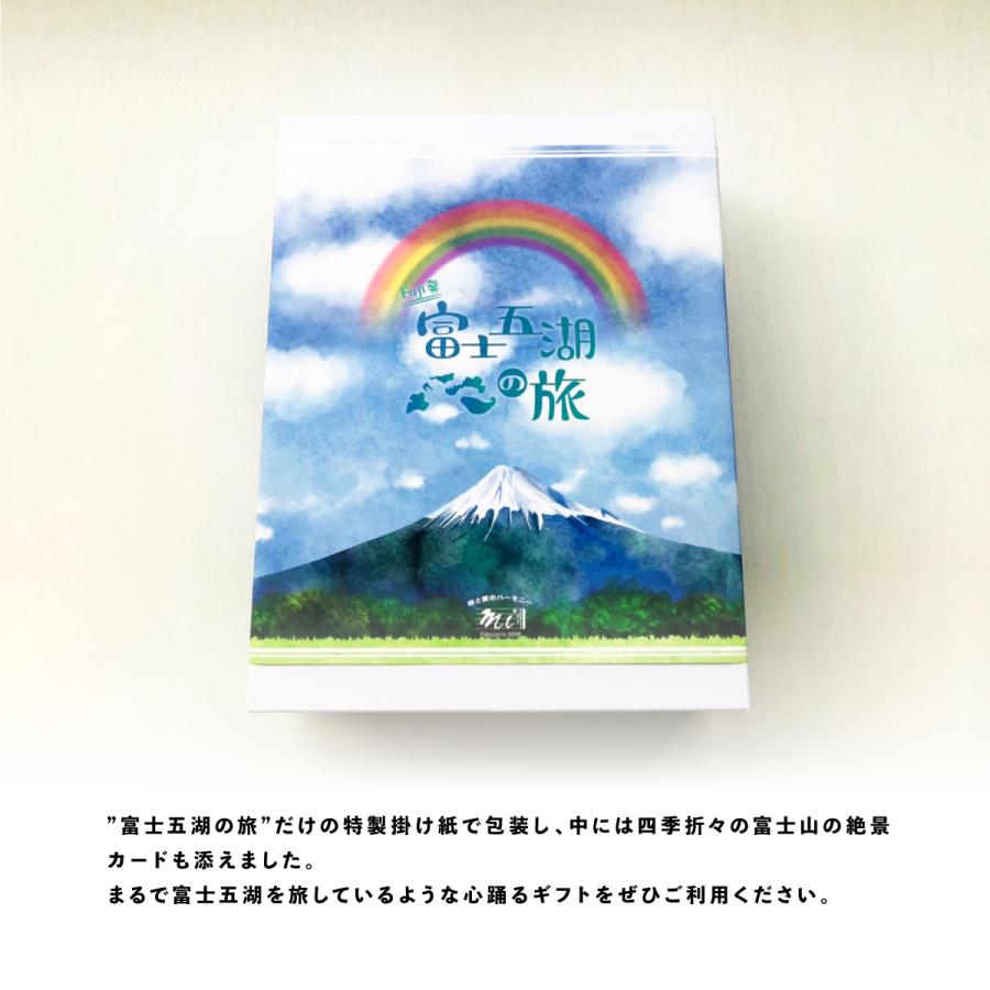 静岡いちごパウンドケーキギフトセット　富士五湖の旅　個包装10個入りセット｜yougashi-mimi｜08
