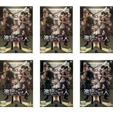 進撃の巨人 Season 3 Part1 全6枚 第38話〜第49話 レンタル落ち セット 