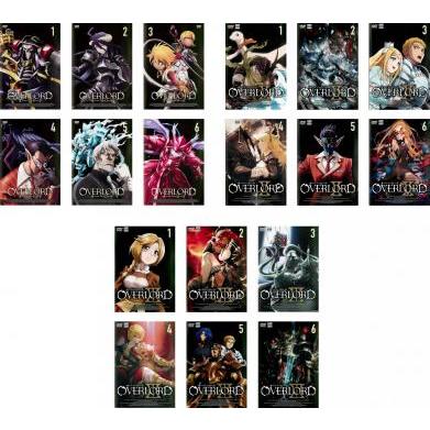 オーバーロード 全18枚 I 全6巻、II 全6巻、III 全6巻 レンタル落ち  