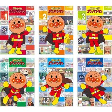 それいけ！アンパンマン　'22 DVD 全巻セット　2022年シリーズ　全6巻 それいけ!アンパンマン'22 全6枚 ▽レンタル用 全巻セット 中古 DVD