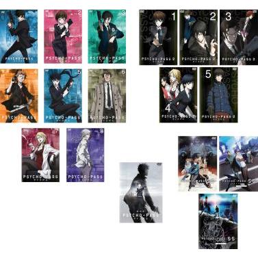 PSYCHO-PASS サイコパス 全17枚 第1期 全8巻 + 第2期 全5巻 + 劇場版  