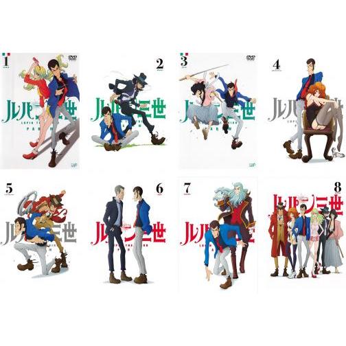 ルパン三世 PART IV,5,6 全24巻セット レンタル版DVD TVアニメ ルパン三世 PART IV 全8枚 第1話〜第24話▽レンタル用 全巻セット 中古