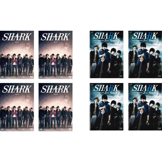 全巻セット【中古】DVD▼SHARK(8枚セット)シーズン1 全4巻 + シーズン2 全4巻 レンタル落ち SHARK 全8枚 シーズン1 全4巻 + シーズン2 レンタル落ち 全巻セット