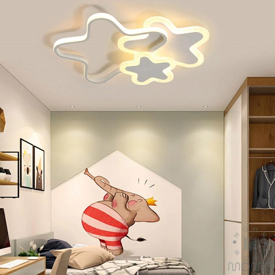 シーリングライト 子供部屋 おしゃれ かわいい LED 調光調色 リモコン