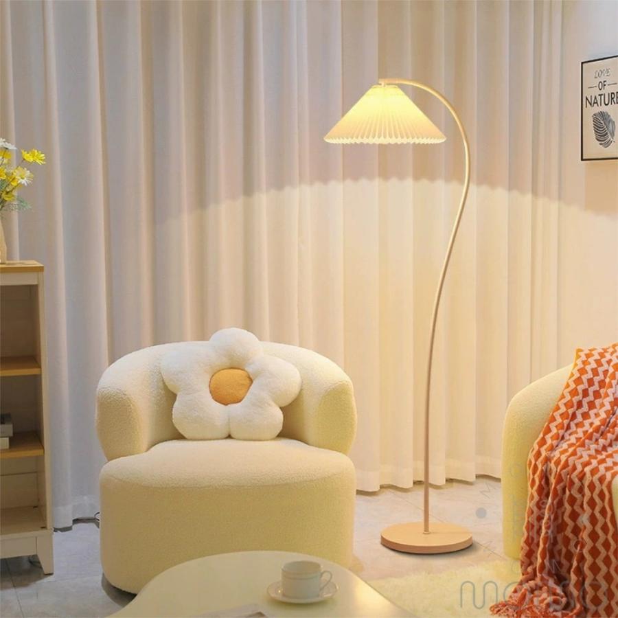 フロアランプ おしゃれ LED 電球付き リモコン付き 調光 調色 間接照明