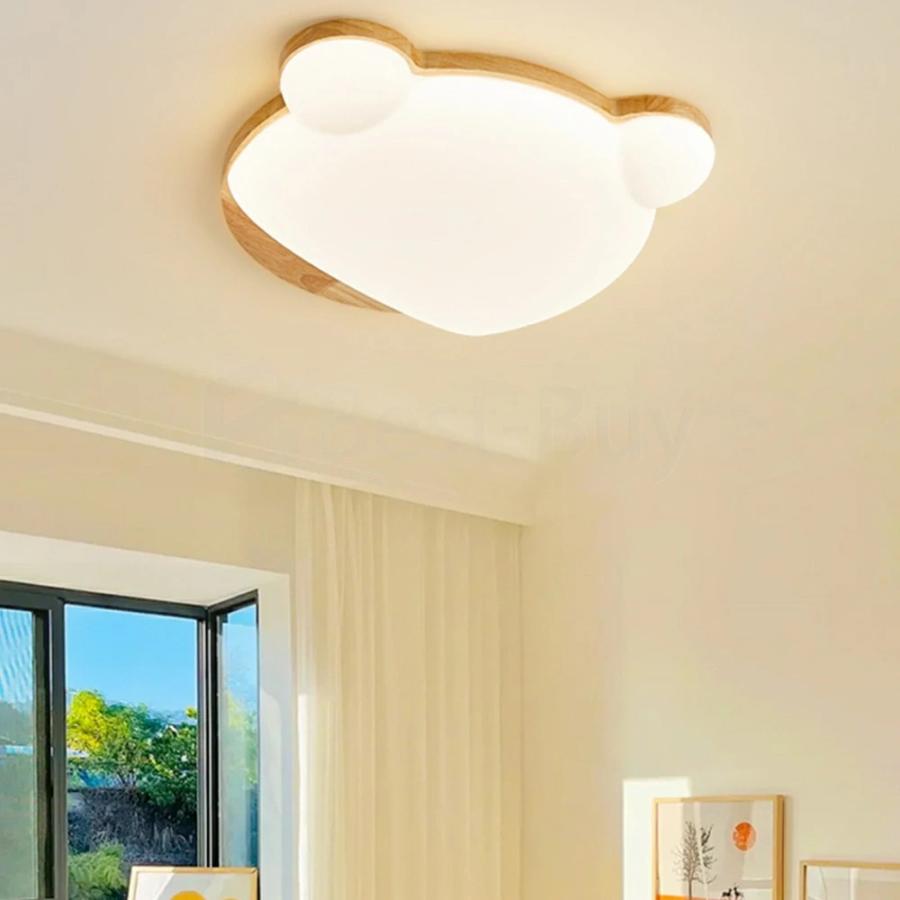 シーリングライト 熊 おしゃれ LED 調光調色 子供部屋 北欧 和室 洋室