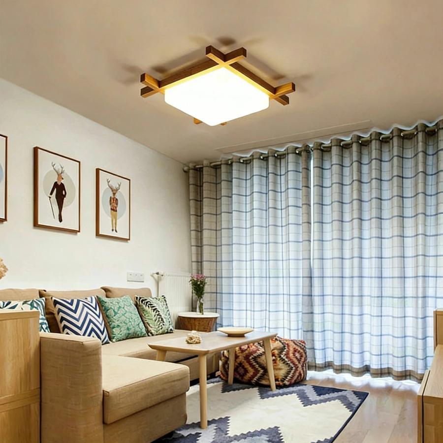 5年保証 シーリングライト 天然木 調光調色 和風 電気 和室 LED 8畳 6