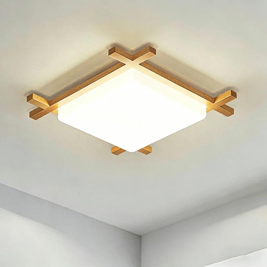 5年保証 シーリングライト 天然木 調光調色 和風 電気 和室 LED 8畳 6