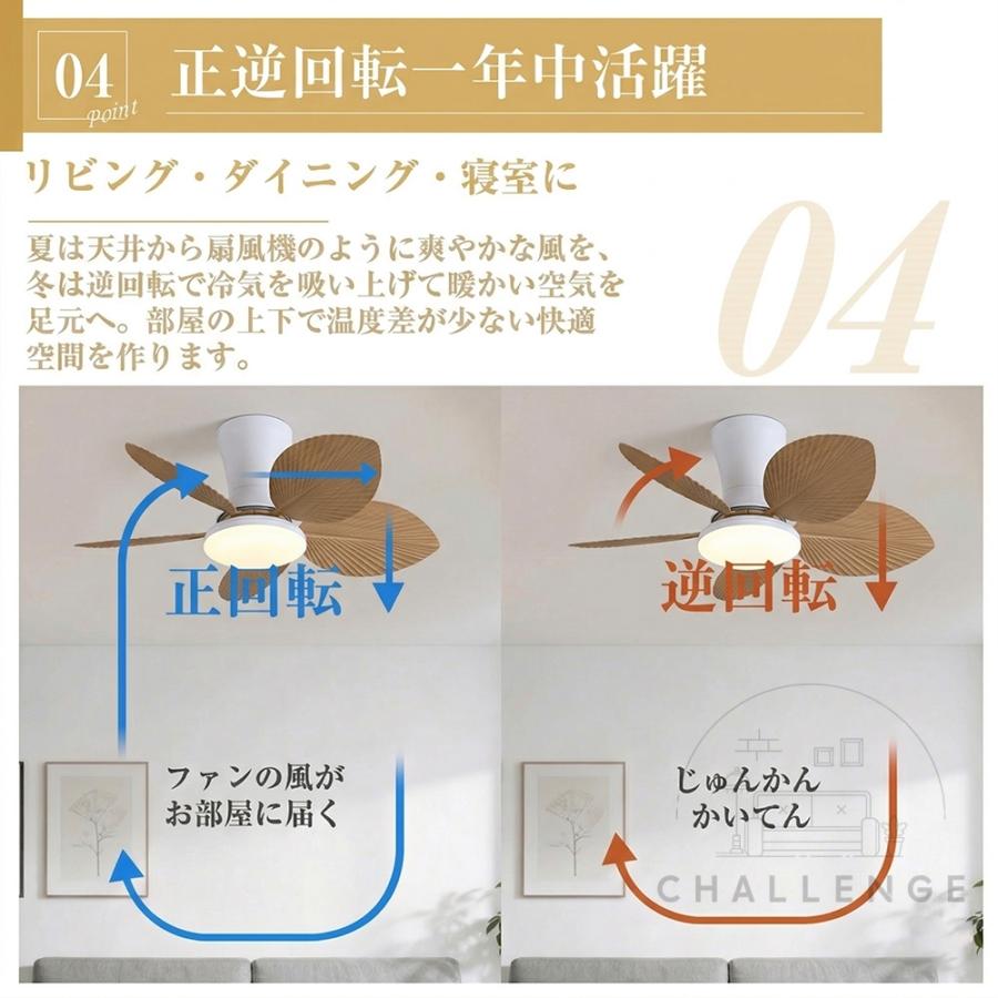 シーリングファンライト 正逆回転 扇風機 調光調色 風量調節