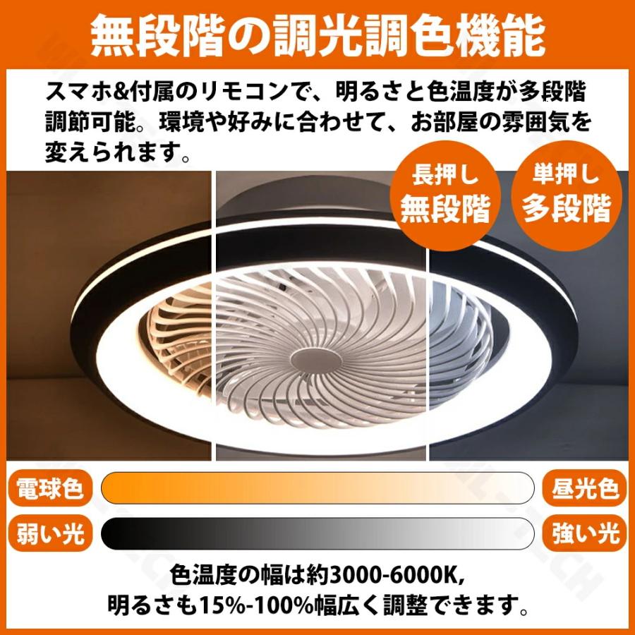 シーリングファンライト 首振り led DCモーター 10畳 シーリングライト