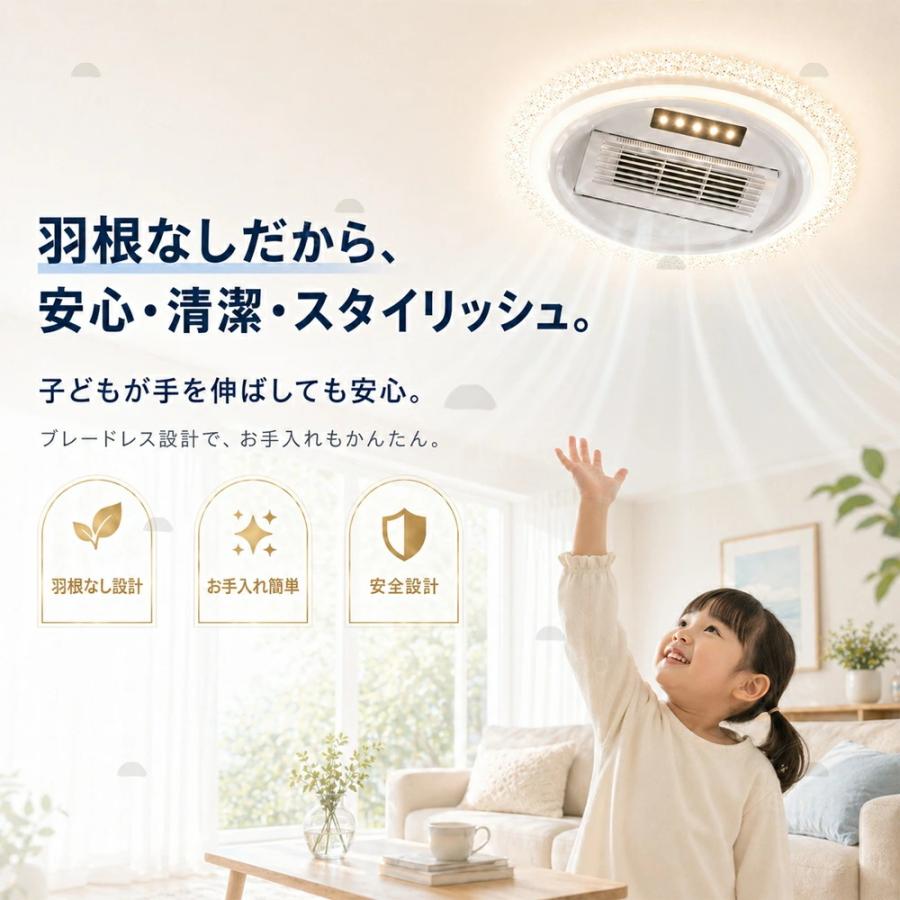 シーリングファンライト 首振り led 調光調色 北欧 扇風機 シーリング