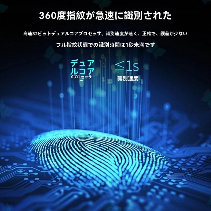 タイムレコーダー 勤怠管理機 2.8インチ 指紋認証・ID カード