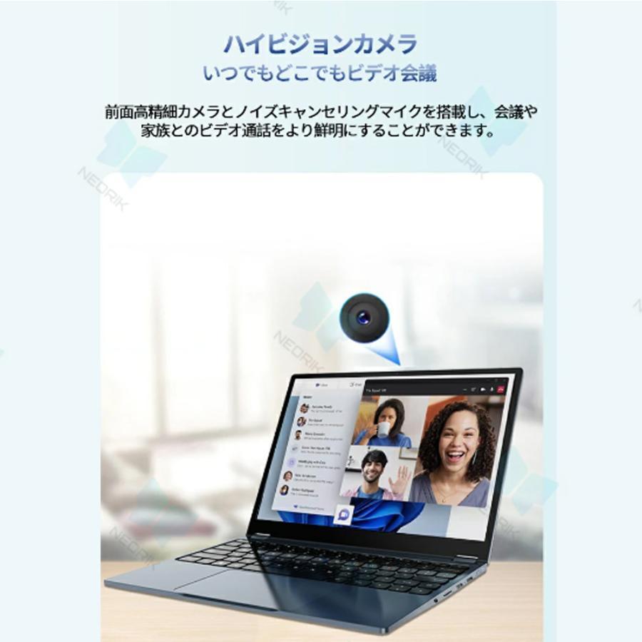 ノートパソコン パソコン 新品 安い windows11 office付き laptop pc 13.5型 Microsoftoffice 第13世代 CPU N5095 フルHD液晶 12GB NVMe SSD2048GB Type-Cの画像