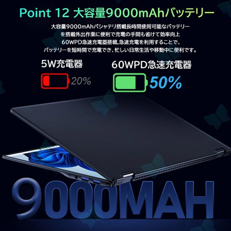 デュアルスクリーン ノートパソコン 2in1 タッチパネル タブレット