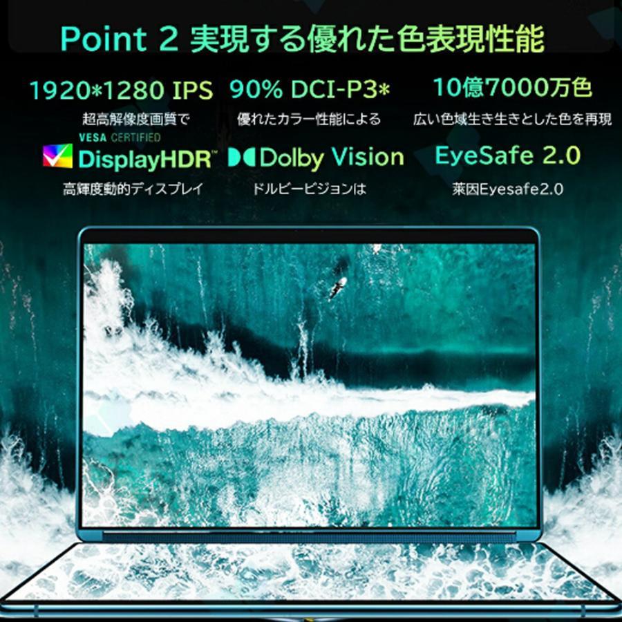 デュアルスクリーン ノートパソコン 2in1 タッチパネル タブレット