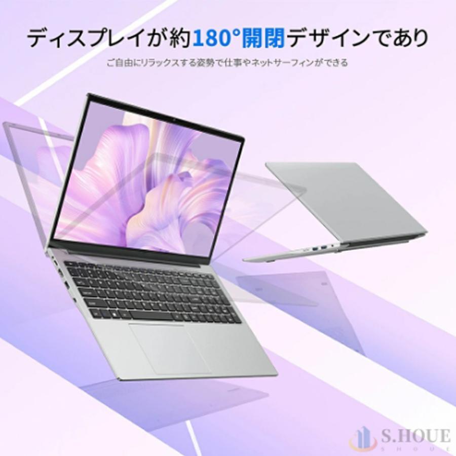 ノートパソコン office付き パソコンwindows11 第12世代CPU 17.3inch N5095 ノートpc 安い windows11 フルHD液晶 メモリ16/32GB SSD2TB WEBカメラ PSE認証済の画像