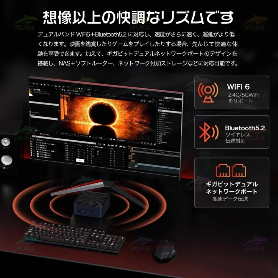 ミニPC 新品 minipc Windows11 Pro office付き【 AMD Ryzen5 6600U