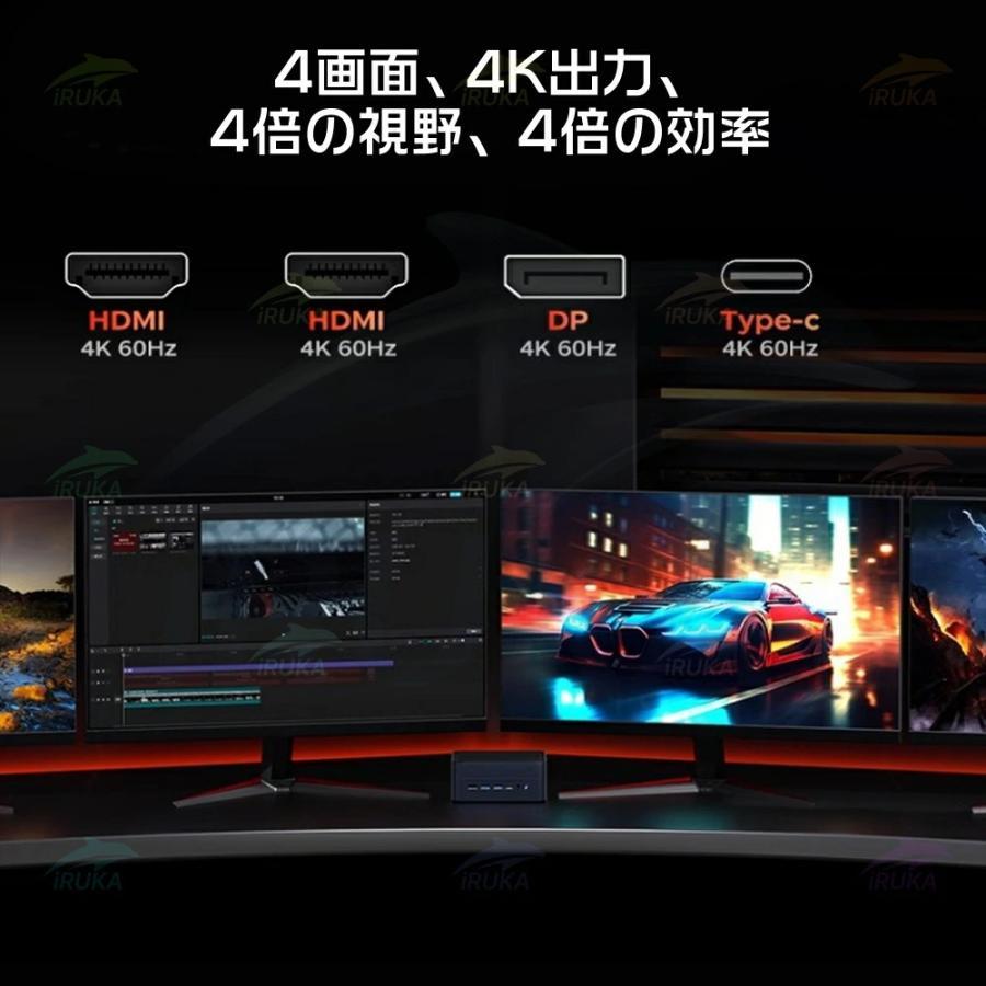 ミニPC 新品 minipc Windows11 Pro office付き【 AMD Ryzen5 6600U