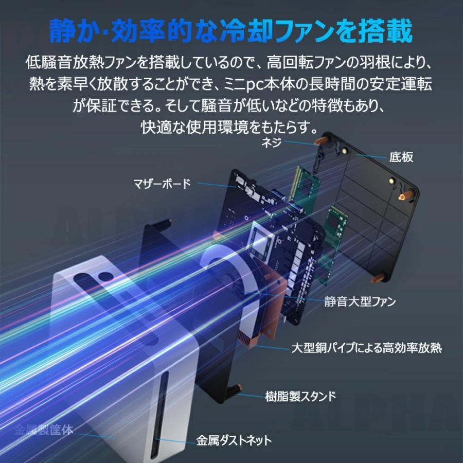 ミニPC minipc Windows 11 AMD Ryzen7 5800U 8コア16スレッド mini pc
