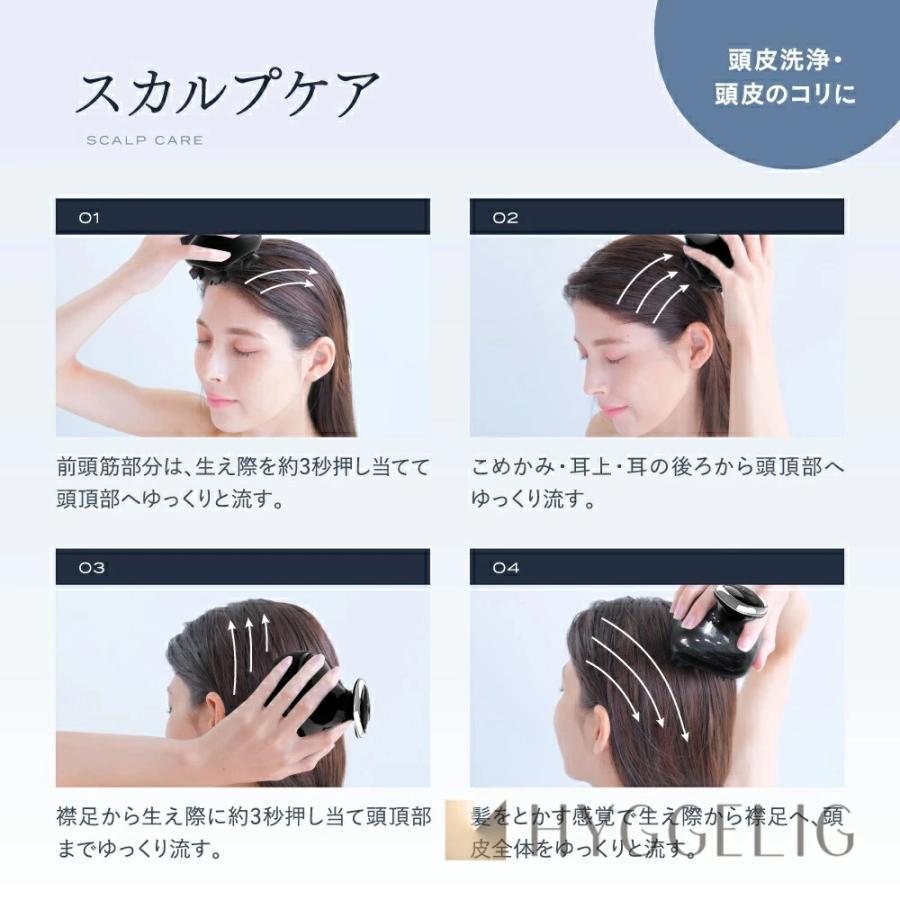 電動頭皮ブラシ 敬老の日 ヘッドスパ LED 頭皮ケア 振動 電気ブラシ