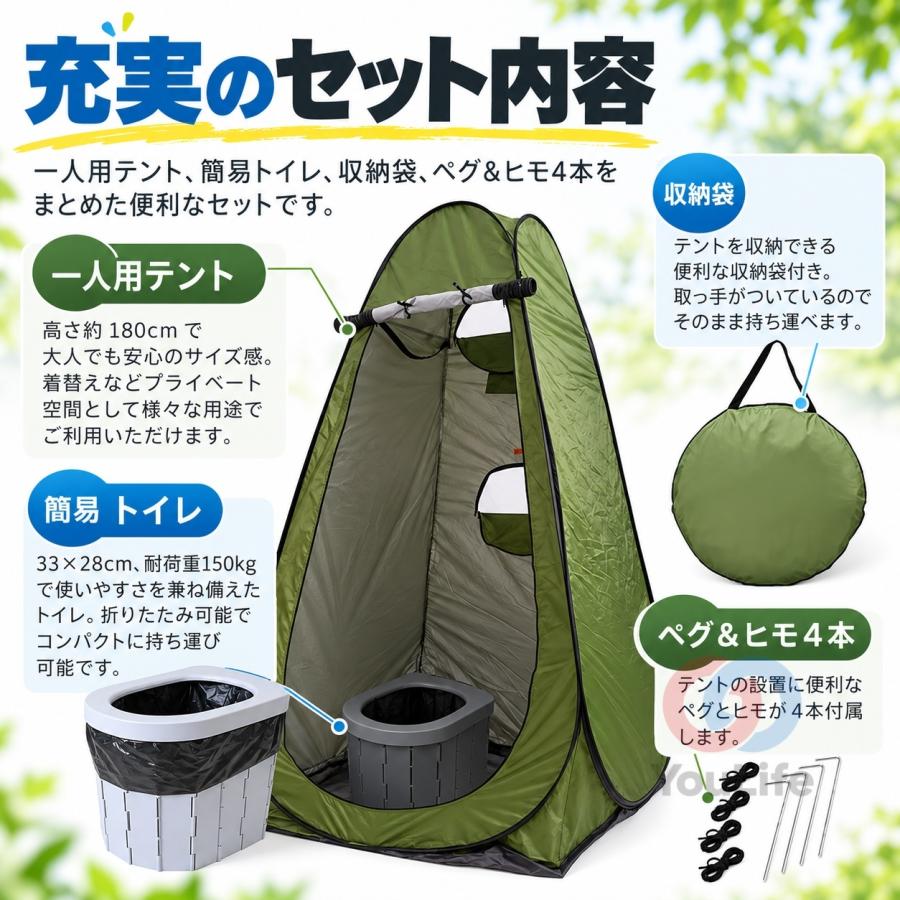 簡易トイレ 災害用トイレセット 折りたたみ式 凝固剤付 車中泊 携帯