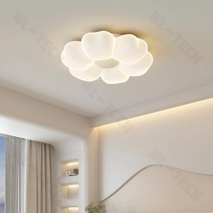 5年保証！／シーリングライト おしゃれ 花 LED 調光調色 子供部屋 北欧