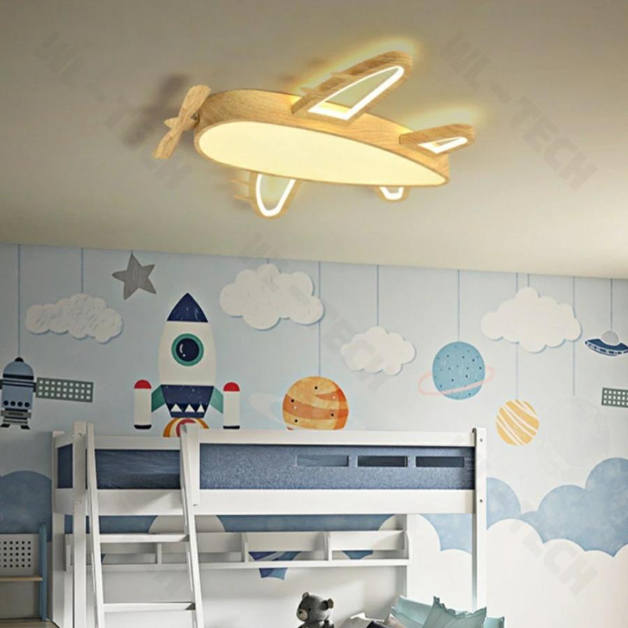 5年保証／シーリングライト 飛行機 おしゃれ LED 調光調色 子供部屋