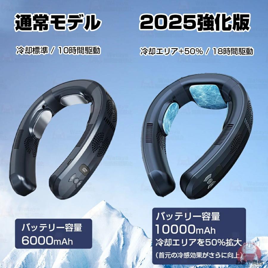 夏の大ヒット】ネッククーラー 首掛け扇風機 冷却プレート 首かけ