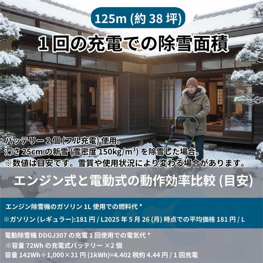 2026新登場!】除雪機 電動スコップ 手押し式 充電式 コードレス除雪機