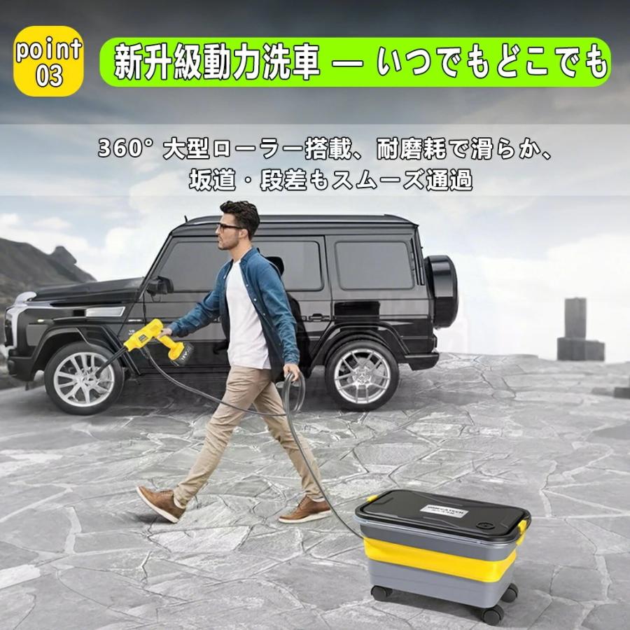 高圧洗浄機 コードレス 充電式 6.0MPa 洗浄機 高圧洗浄 タンク式 家庭