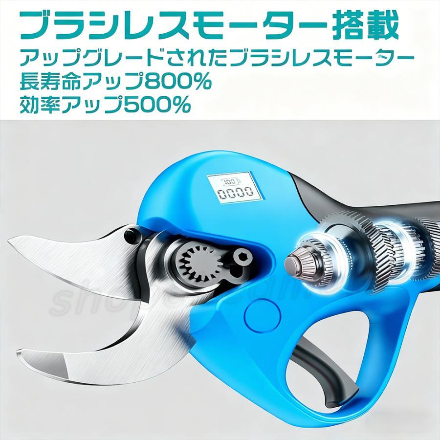 2IN1 電動高枝切りバサミ 高枝切り 充電式剪定ばさみ ブラシレス