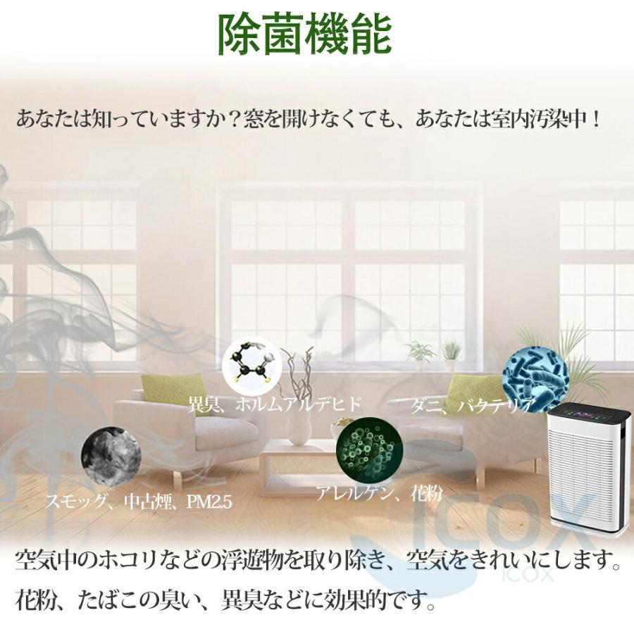 空気清浄機 加湿なし 花粉対策 PM2.5 効果 ウイルス対策 小型 脱臭機