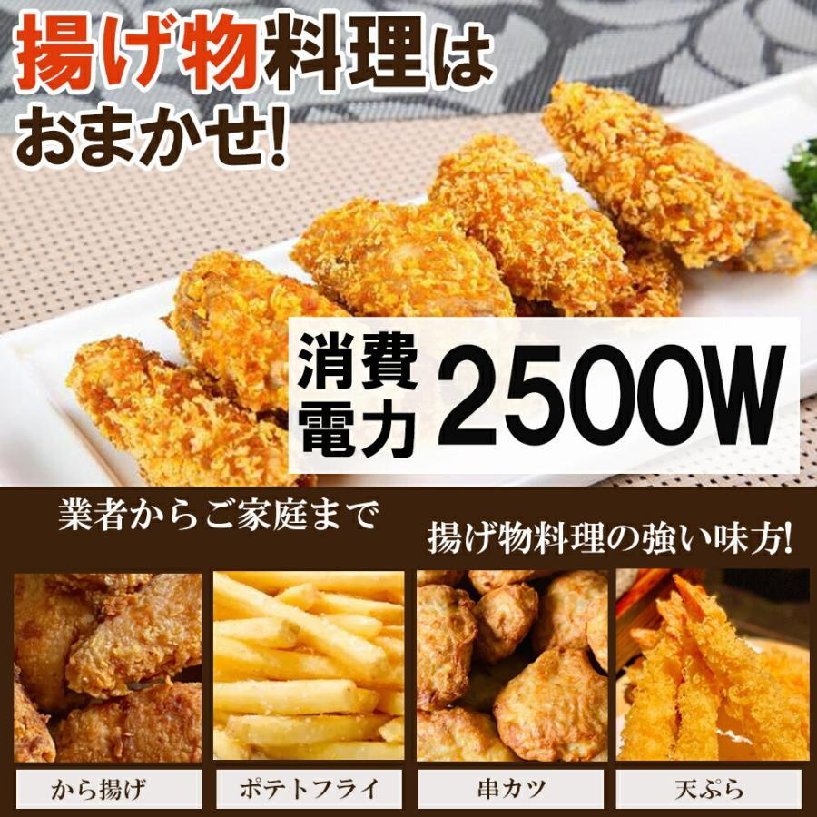 電気フライヤー 業務用フライヤー ディープフライヤー 卓上 一槽式 二