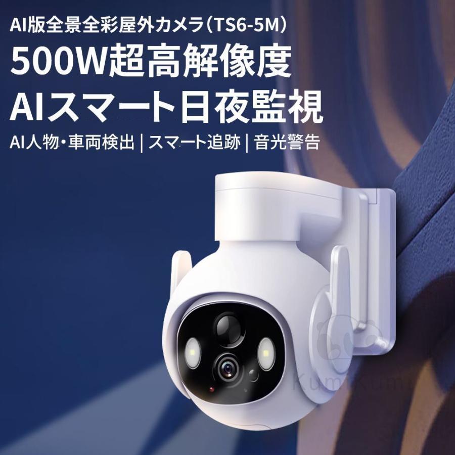 防犯カメラ 家庭用 屋外 600万画素 ワイヤレス 音声通話 リアルタイム