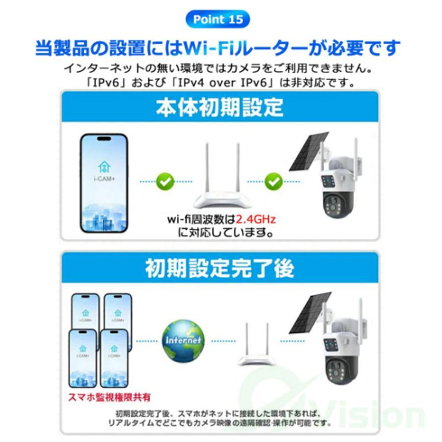 防犯カメラ 屋外 ソーラー 配線 電源不要 監視カメラ 人体検知 録画