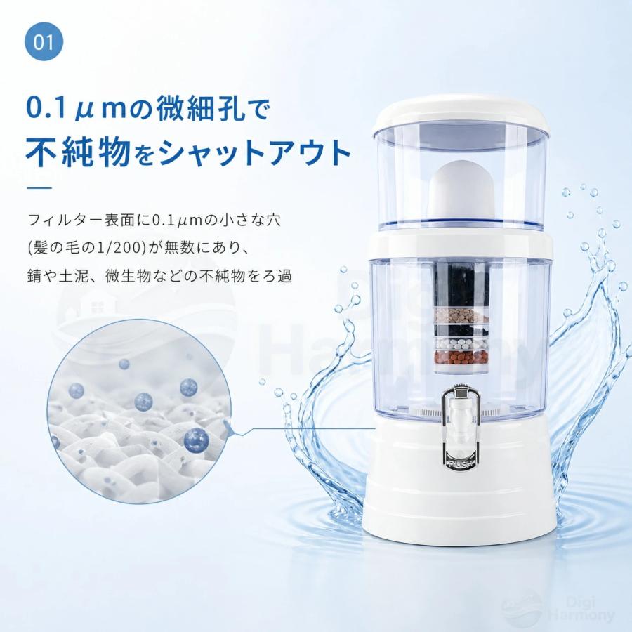 置き型浄水器 災害時浄水器 ろ過器 防災 家庭用浄水器 家庭用 浄水器