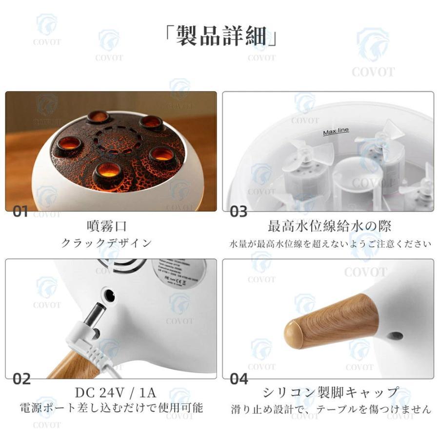 SNS大人気 アロマ加湿器 卓上 加湿器 クラゲ アロマディフューザー